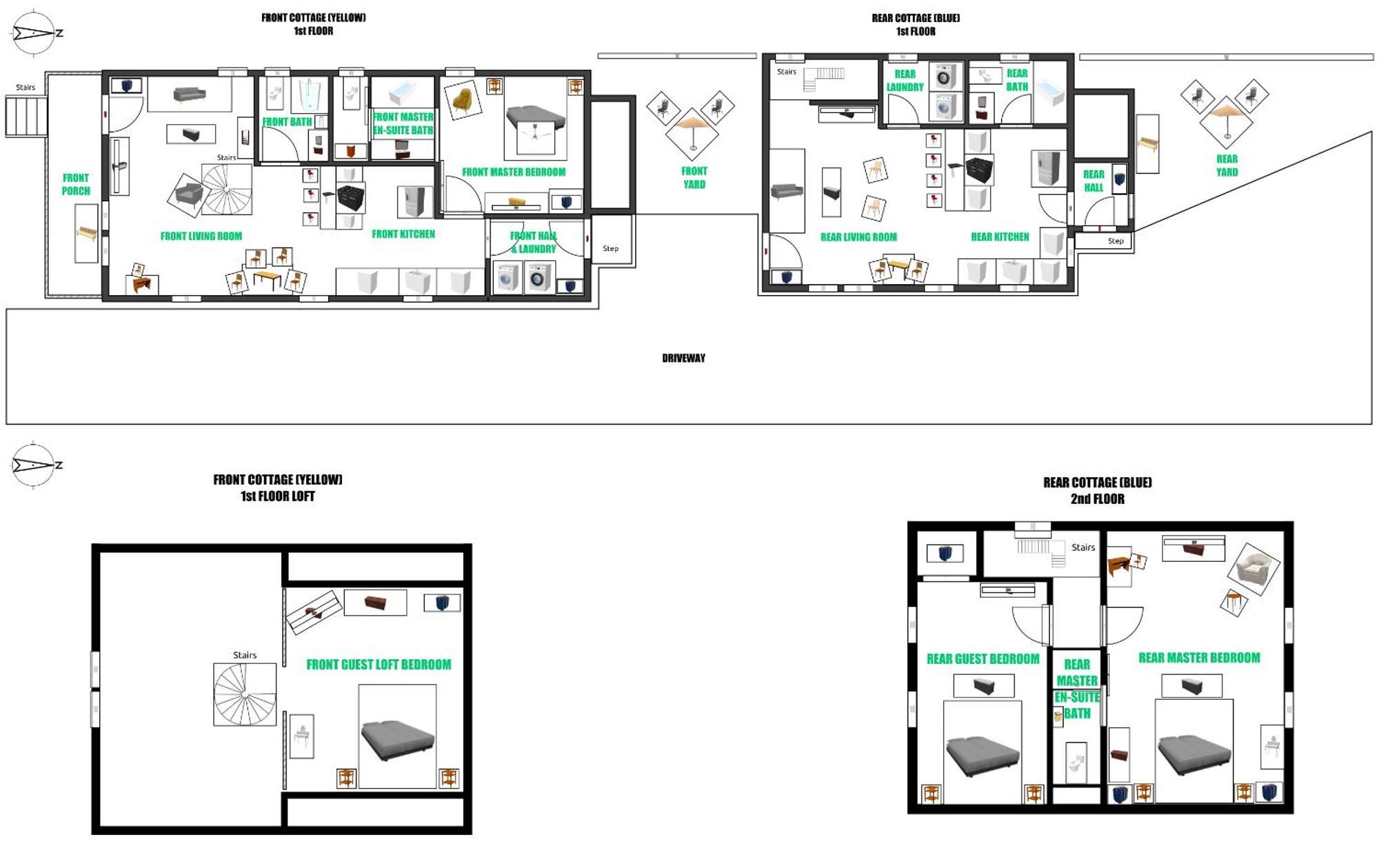 Walkable Elmwood Cottage, No Chores 4bath 4br 4car * Buffalo